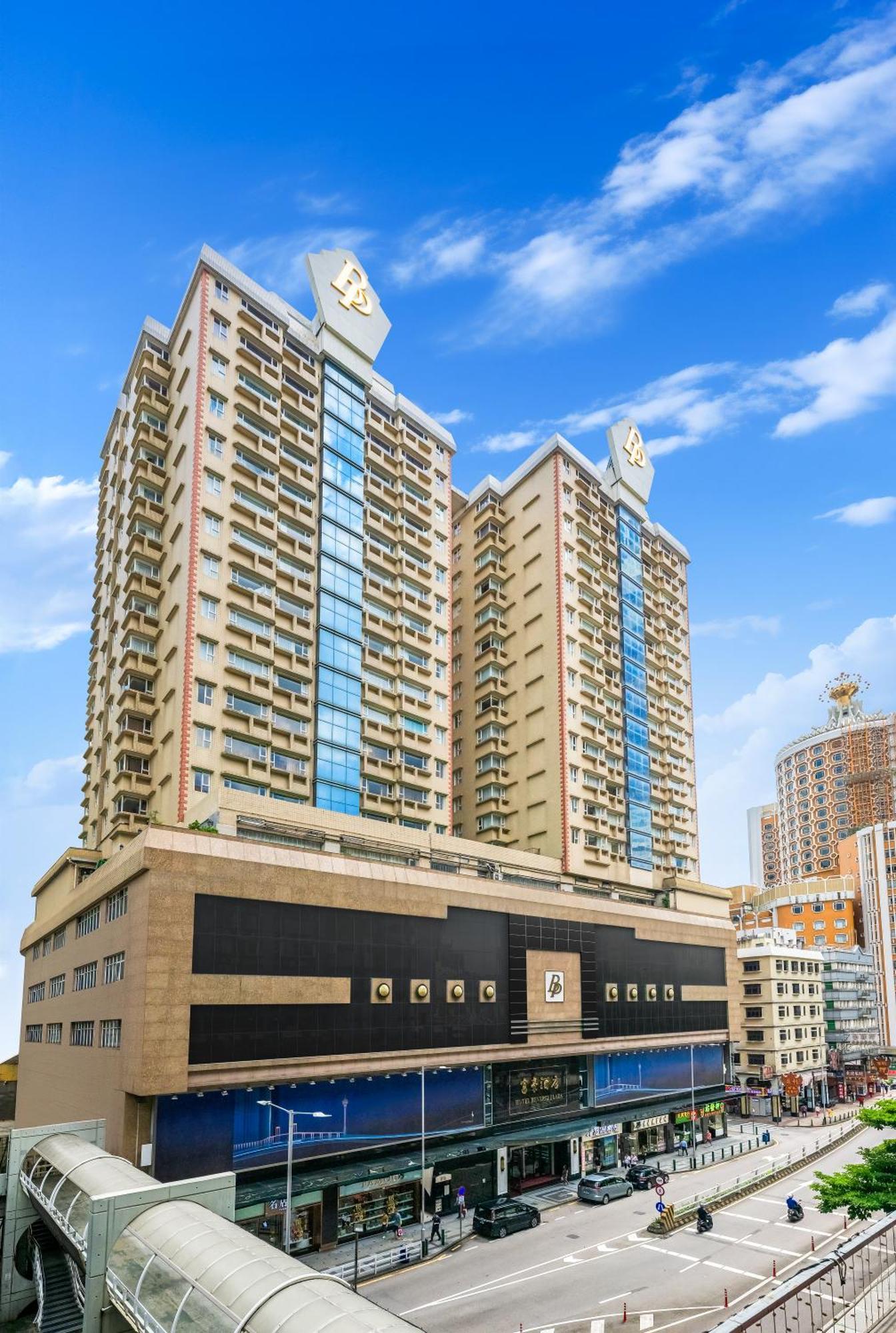 Hotel Beverly Plaza Macau Exterior foto